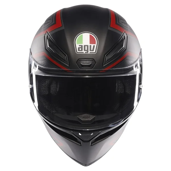 Agv K1 S Mat Siyah Full Face Motor Kaskı - Görsel 6