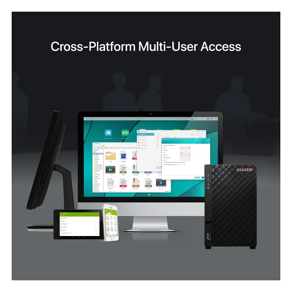 Asustor Drivestor 2 Lite As1102tl 1 GB 2 Yuvalı Nas Depolama Ünitesi - Görsel 9