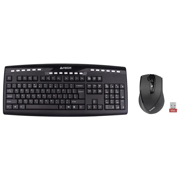 A4 Tech 9300f Q Kablosuz Klavye Mouse Seti - Görsel 5