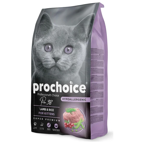 Prochoice Pro 38 Kitten Kuzu Etli 2 Kg Yavru Kedi Maması - Görsel 4