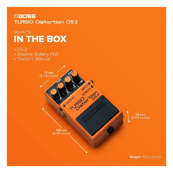 Boss Ds-1 Distortion Pedalı - Görsel 6