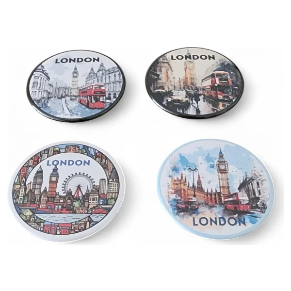 Londra Magnet Set 3-4'lü Buzdolabı Magnet London - Görsel 2