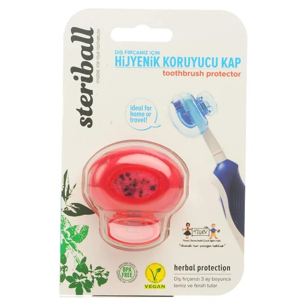 Steriball Diş Fırçası Koruma Kabı Mor - Görsel 8
