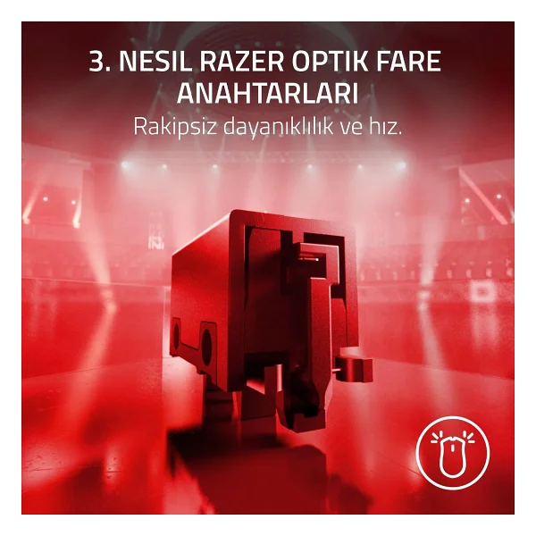 Razer Viper V3 Pro Faker Edition Kablolu/Kablosuz Oyuncu Mouse - Görsel 7