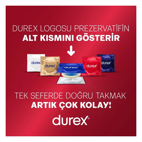 Durex Yakın Hisset Standart Fit 30'lu Prezervatif - Görsel 7