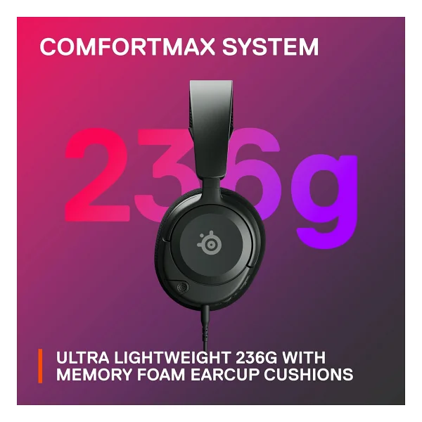 Steelseries Arctis Nova 1 Kablolu Kulak Üstü Oyuncu Kulaklığı - Görsel 8