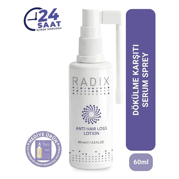 Radix Anti Hair Loss 60 Ml Dökülme Karşıtı Saç Losyonu - Görsel 3