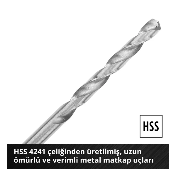 Einhell M-Case 49108773 39 Parça Matkap Bits Ucu Seti - Görsel 8