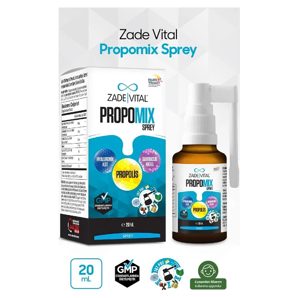 Zade Vital Propomix Sprey 20 ml - Görsel 5