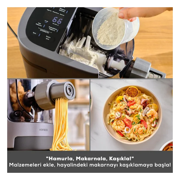 Karaca Pastachef Otomatik Makarna Ve Erişte Yapma Makinesi - Görsel 2