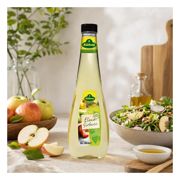 Kühne 1000 ml Pet Elma Sirkesi - Görsel 2