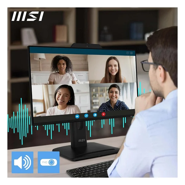 MSI Pro MP242PMG 23.8" 1 ms Full HD Pivot IPS 120 Hz Monitör - Görsel 3