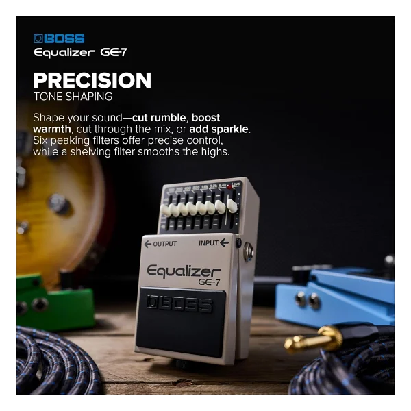 Boss Ge-7 Equalizer Pedal - Görsel 3