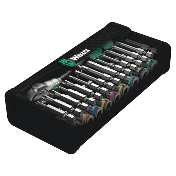 Wera 8100 05004016001 1/4" 28 Parça Cırcırlı Lokma Takımı - Görsel 2