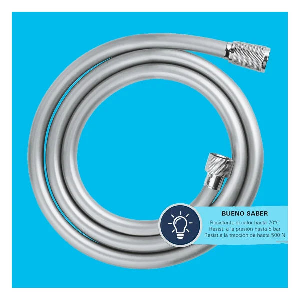Grohe VitalioFlex Comfort27173002 Krom Duş Hortumu - Görsel 7
