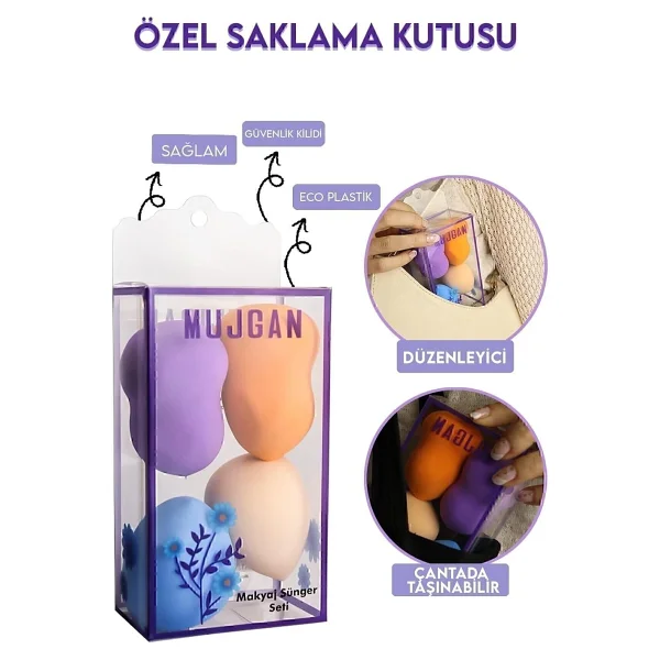 MUJGAN Armut Sünger Seti 4'lü - Görsel 6