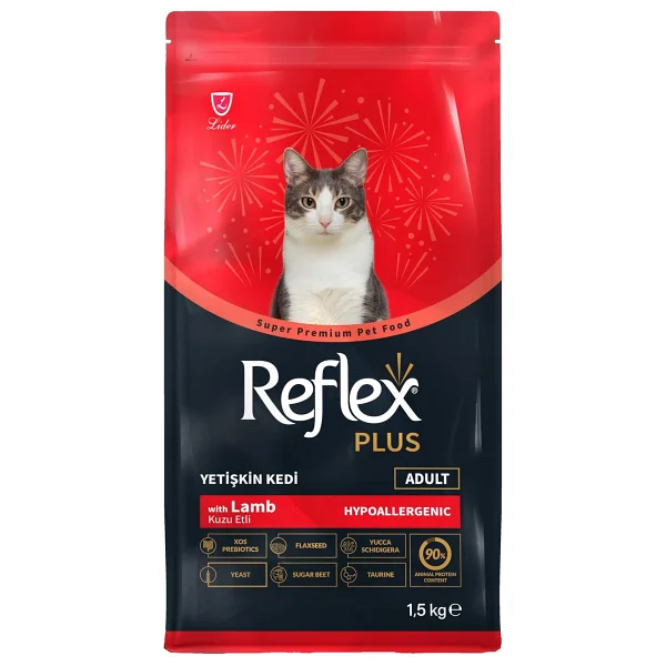Reflex Plus Kuzu Etli 15 Kg Yetişkin Kedi Maması - Görsel 3