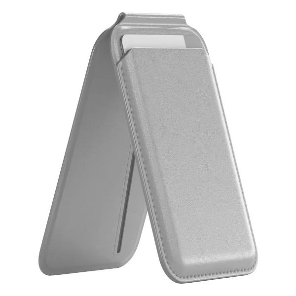 Buff WalletMag 2.0 iPhone için MagSafe Özellikli 4 Kartlı Katlanabilir Stantlı Manyetik Deri Cüzdan (Kahverengi) - Görsel 7