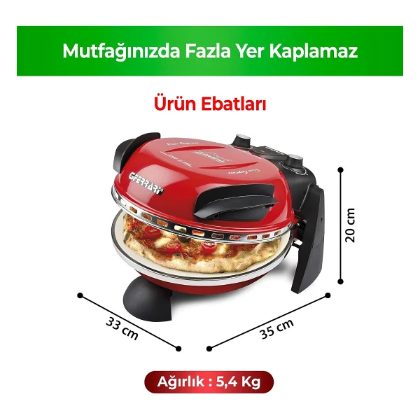 G3 Ferrari Pizza Express Delizia Pizza Makinesi - Görsel 2