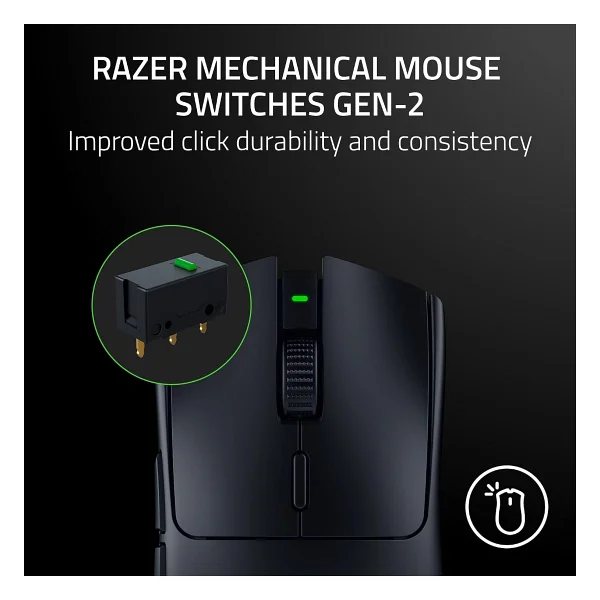 Razer Viper V3 Hyperspeed Rz01-04910100-R3m1 Optik Kablosuz Oyuncu Mouse - Görsel 6