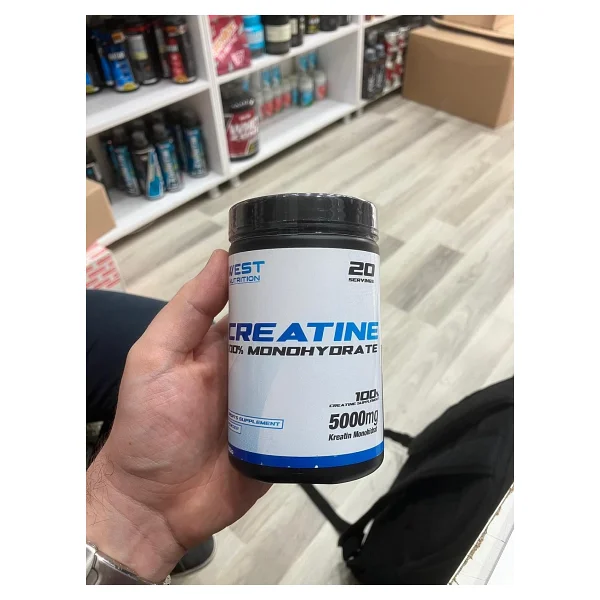 West Nutrition Kreatin Monohidrat Creatine 100 Gr Aromasız - Görsel 5