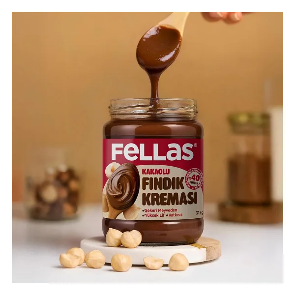 Fellas Kakaolu Fındık Kreması 315 Gr - Görsel 4