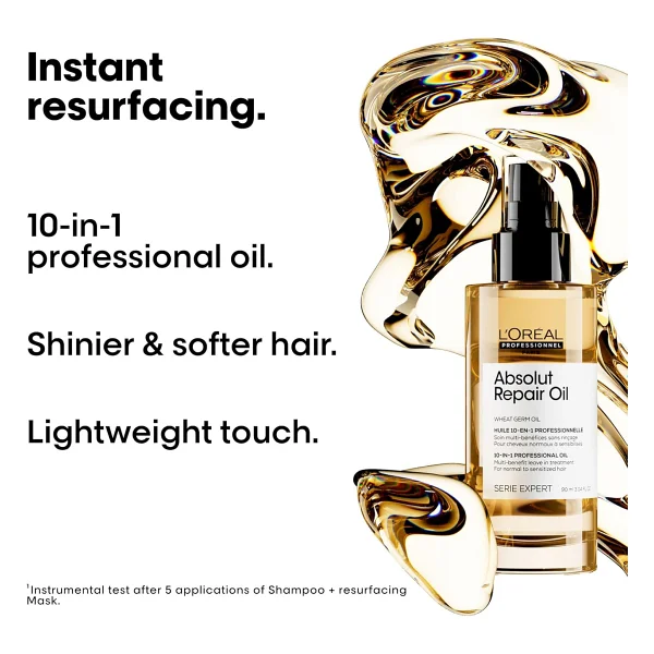 L'oreal Paris Professionnel Serie Expert Absolut Repair Oil 90 Ml Saç Bakım Yağı - Görsel 2