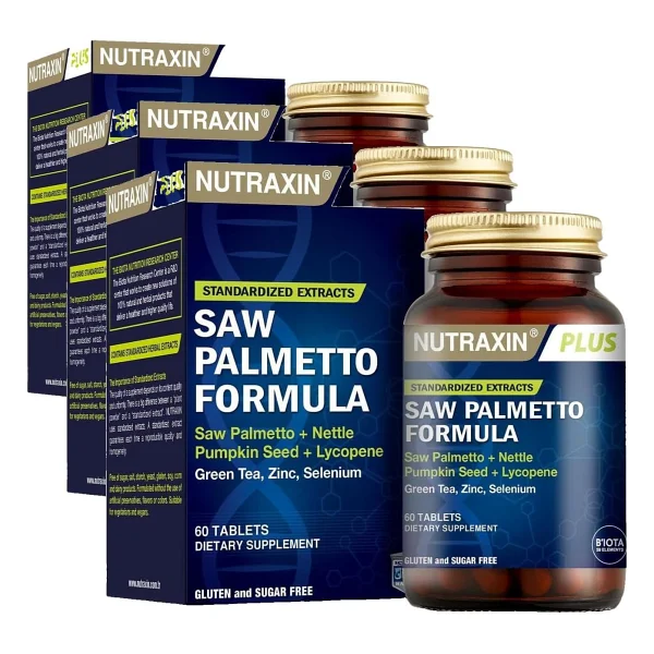 Nutraxin Saw Palmetto Formula 60 Tablet - Görsel 4