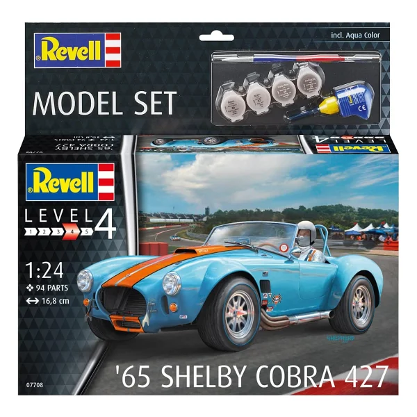 Revell 1:24 65 Shelby Cobra 427 07708 Maket Seti - Görsel 2