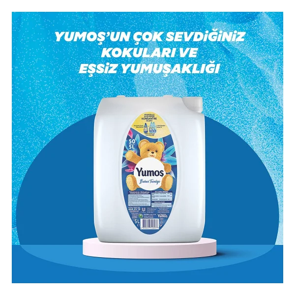 Yumoş Bahar Tazeliği Yumuşatıcı 50 Yıkama 5 Lt - Görsel 3