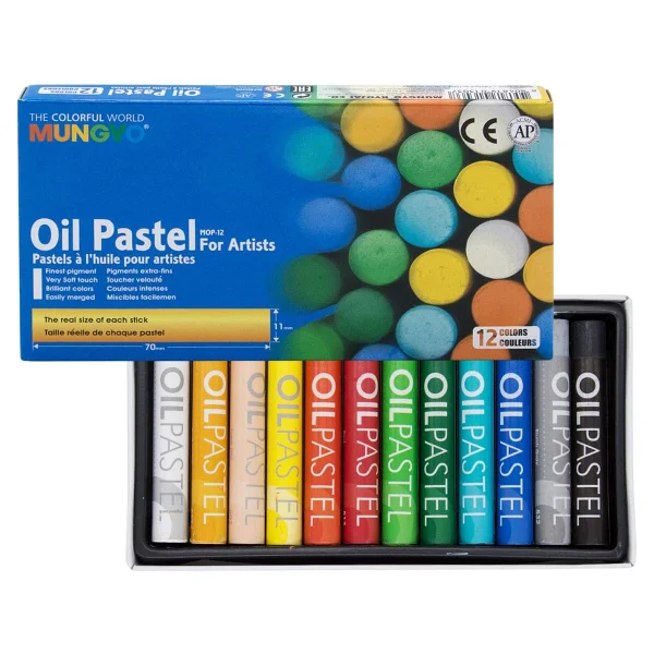 Mungyo 36'lı Yağlı Pastel Boya - Görsel 3