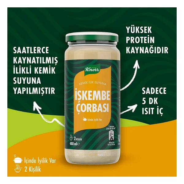 Knorr 480 ml İşkembe Çorbası - Görsel 5