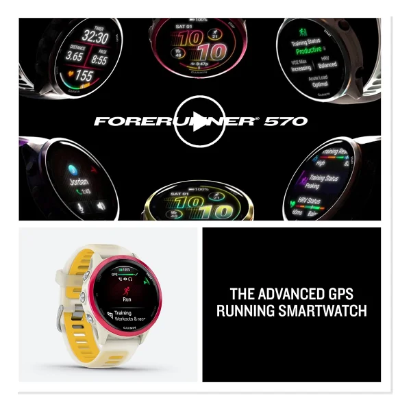 Garmin Forerunner 570 42mm Akıllı Saat - Görsel 8