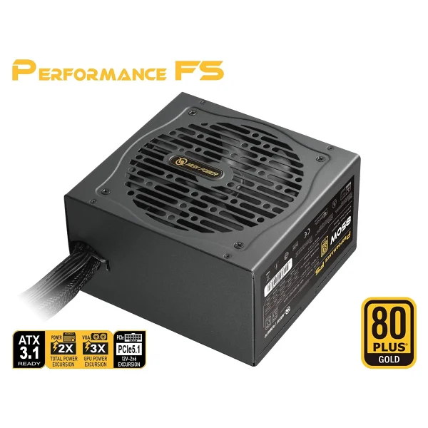 High Power Performance Fs Hp1-S2850gd-F12s Gen5.1 850 W Power Supply - Görsel 3
