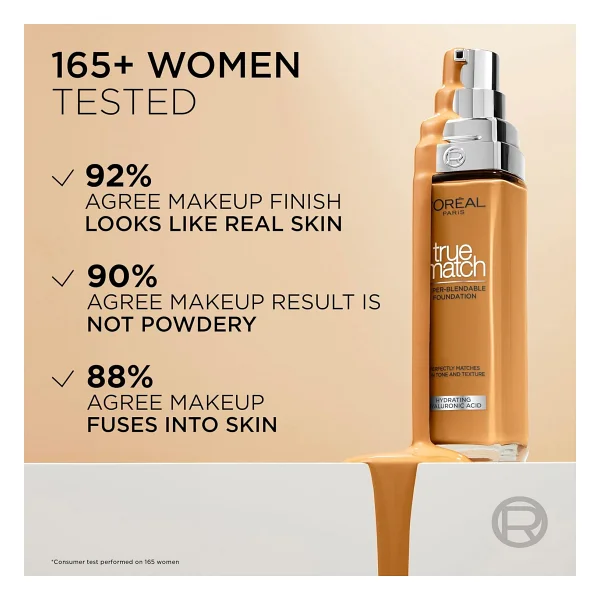 L'oreal Paris True Match Bakım Yapan 1.5n Linen 30 Ml Likit Fondöten - Görsel 7