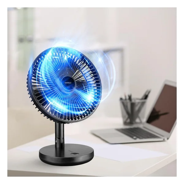 Everest EFN-521 Masaüstü Şarj Edilebilir USB Fan - Görsel 6