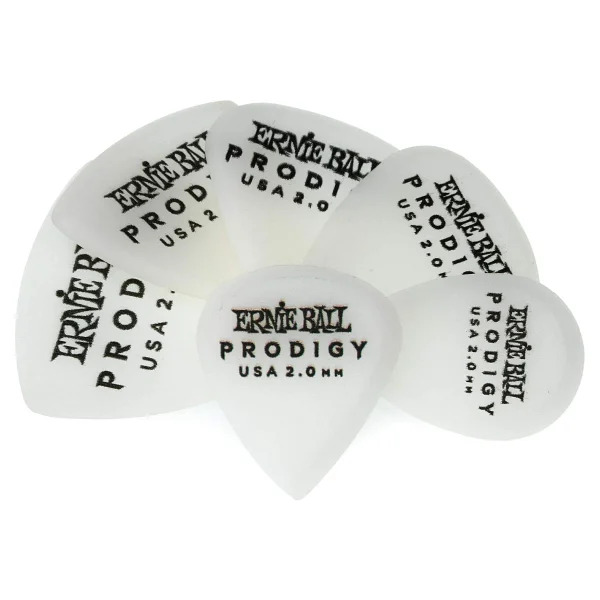 Ernie Ball 1.5mm Teardrop Prodigy Seçtikleri 6'lı Paket Siyah - Görsel 3