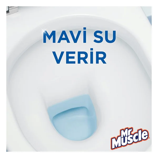Mr. Muscle Klozet Blok Aqua Mavi 2'li Koku Giderici - Görsel 4