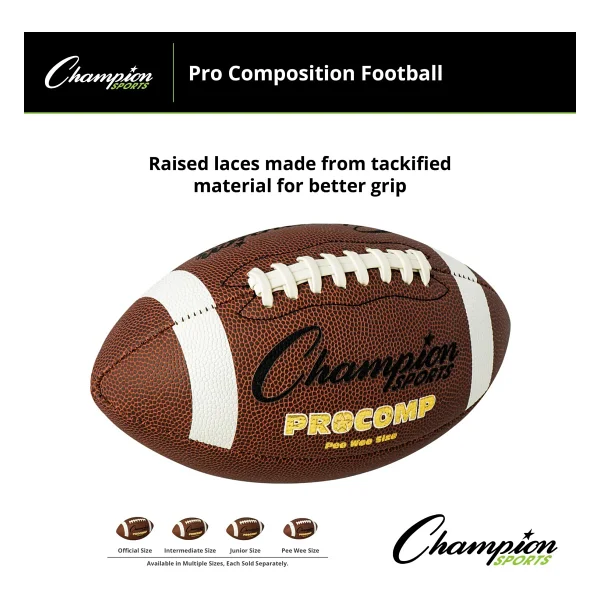 Champion Sports Çiş Küçük Boyut Pro Comp Futbol - Görsel 5