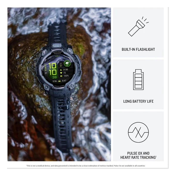 Garmin Instinct 3 45mm AMOLED Akıllı Saat - Görsel 3