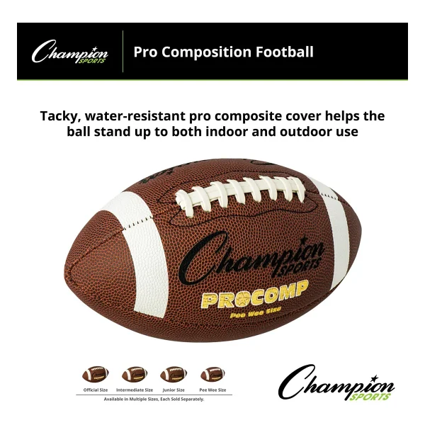 Champion Sports Çiş Küçük Boyut Pro Comp Futbol - Görsel 3