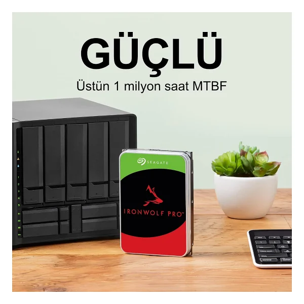 Seagate Ironwolf St8000vn004 Sata 3.0 7200 Rpm 3.5'' 8 TB Harddisk - Görsel 7