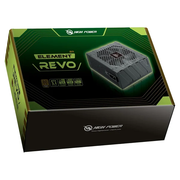 High Power Element Revo Hp1-N2850br-H12s Gen5.1 850 W Power Supply - Görsel 5