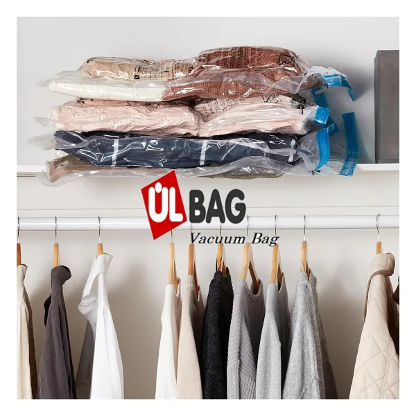 Ülbag (3 Adet) Büyük Boy (90 cm x 120 cm) Yorgan,Battaniye Baza Altı İçin Vakumlu Poşet - Vakumlu Hurç - Vakumlu Torba - Görsel 4