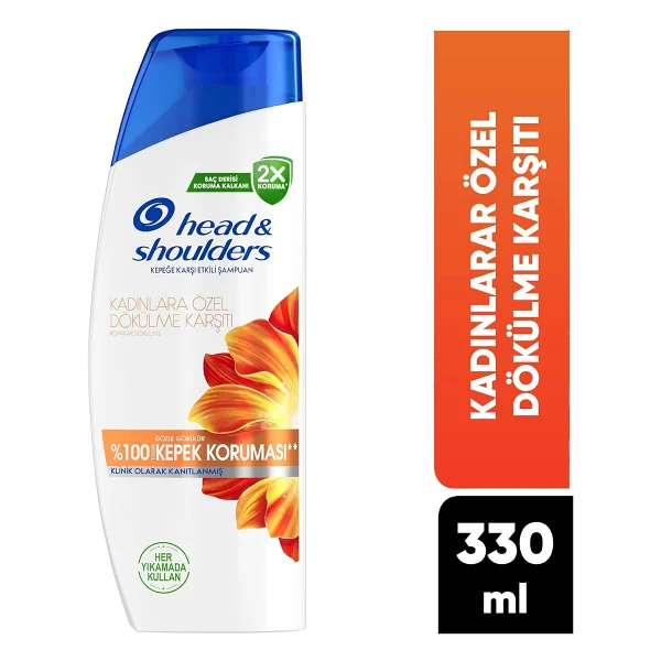 Head & Shoulders Kadınlar için 330 ml Saç Dökülmesine Karşı Kepek Şampuanı - Görsel 4
