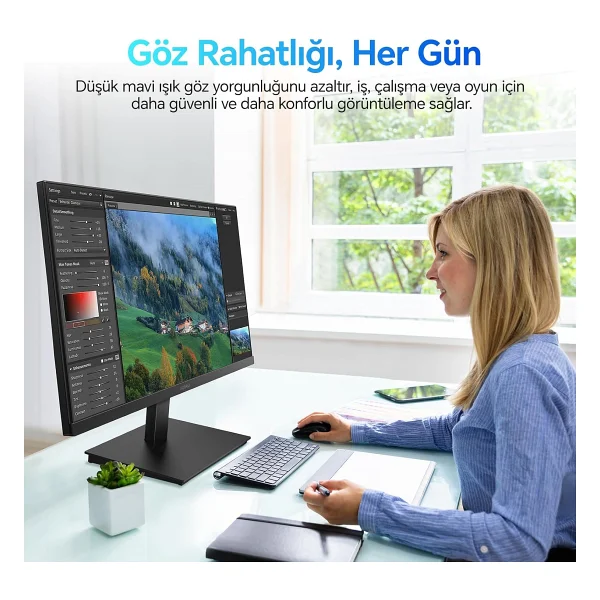 Koorui E2711F 27" 6 ms Full HD IPS 100 Hz Monitör - Görsel 7