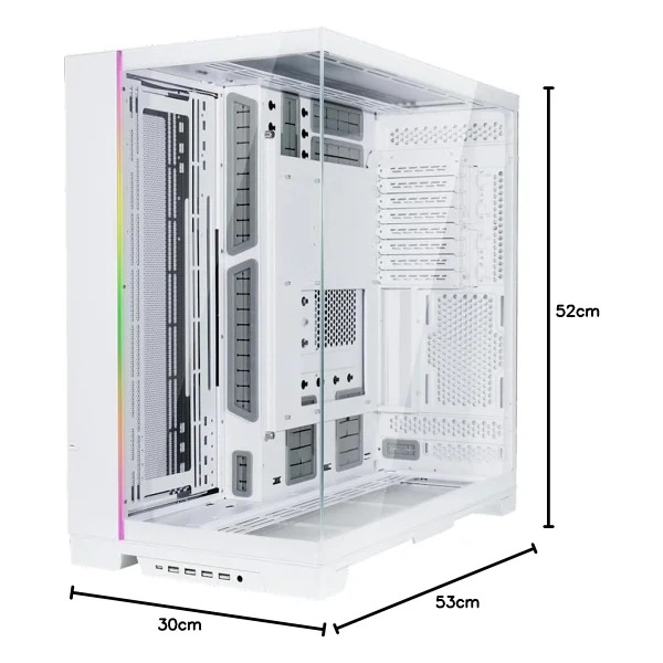 Lian Li O11 Dynamic Evo XL Fansız E-Atx Oyuncu Kasası - Görsel 8