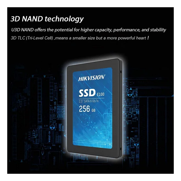 Hikvision E100/256g Sata 3.0 2.5" 256 GB SSD - Görsel 4