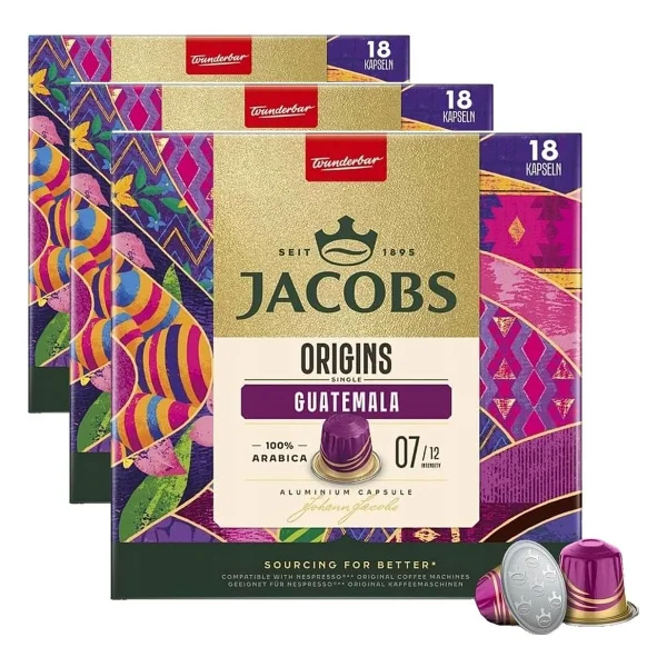 Jacobs Origins Guatemala Kapsül Kahve 18'li - Görsel 8