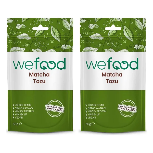 Wefood Matcha Tozu 50 Gr - Görsel 7